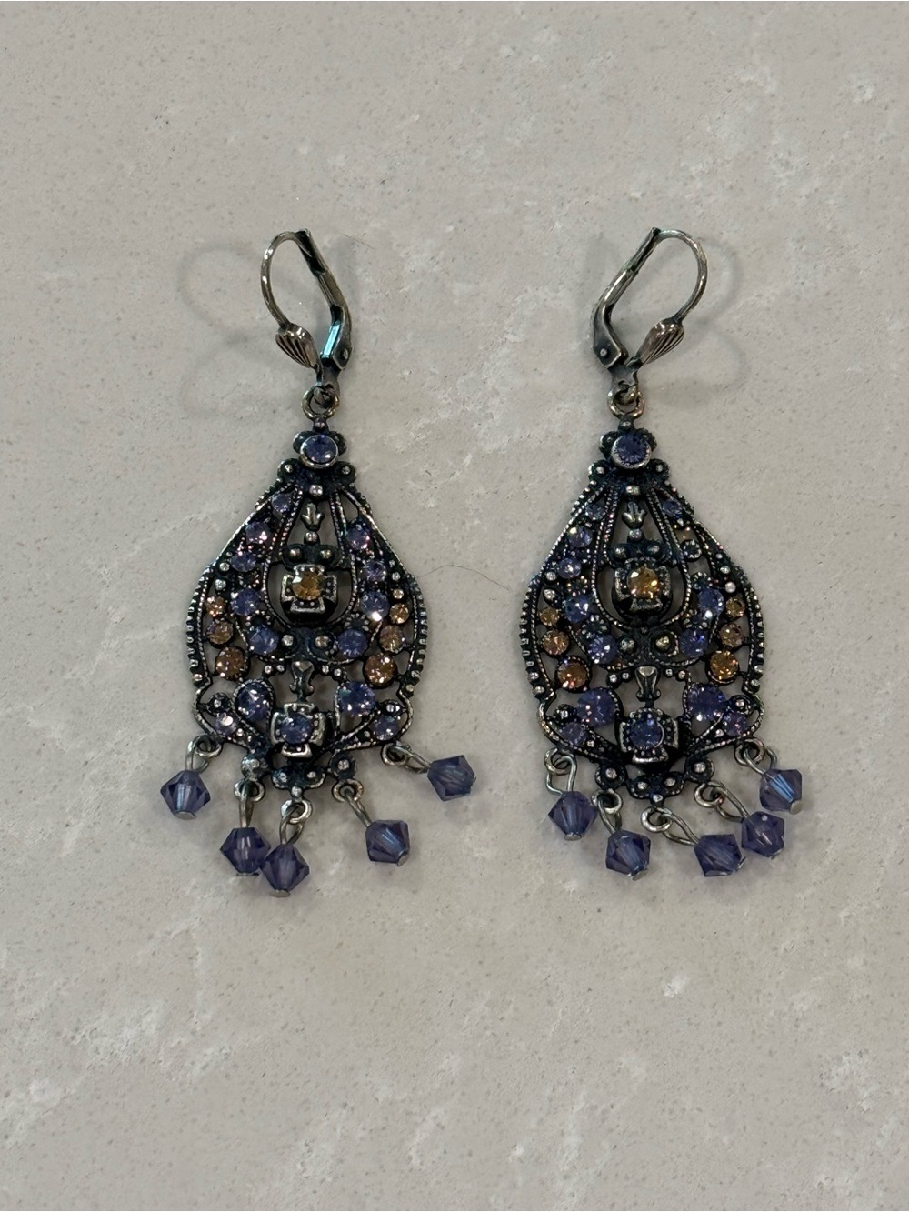 La Vie Parisienne by Catherine Popesco Chandelier Earrings